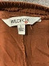 Wildfox 100% Rayon Solid Brown Shorts Size Lg (3 or L) - photo 3