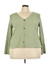 Assorted Brands Green Long Sleeve Blouse Size 3X - photo 1