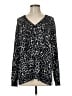 MICHAEL Michael Kors Animal Print Black Cardigan Size M - photo 1
