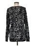 MICHAEL Michael Kors Animal Print Black Cardigan Size M - photo 2