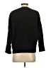 Unbranded 100% Polyester Solid Black Pullover Sweater Size XS - photo 2