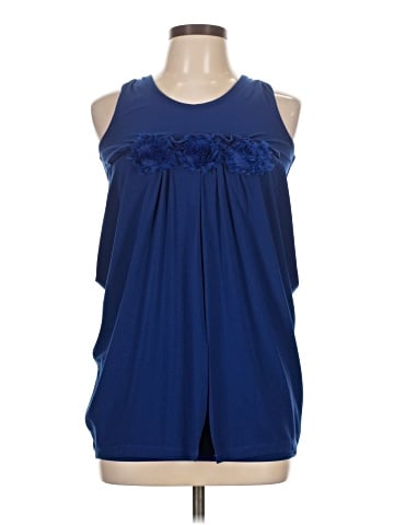 Wrapper Sleeveless Blouse (view 1)