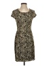 Noir Animal Print Tan Cocktail Dress Size S - photo 1