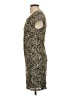 Noir Animal Print Tan Cocktail Dress Size S - photo 5