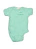 Rabbit Skins 100% Cotton Green Short Sleeve Onesie Size Newborn - photo 1