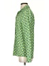 Joe Fresh Print Green Long Sleeve Blouse Size XS - photo 5
