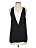 Solemio 100% Polyester Black Sleeveless Blouse Size S - photo 1