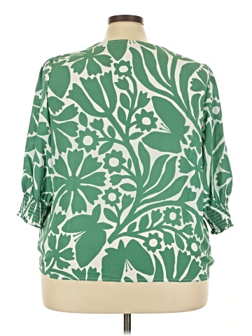 Hope & Harlow 3/4 Sleeve Blouse (view 2)