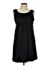 Esley Solid Black Casual Dress Size M - photo 1
