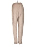 Dee Elly Solid Tan Casual Pants Size S - photo 2