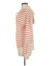 White + Warren Stripes Orange Pullover Sweater Size M - photo 5