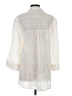 Zara Ivory 3/4 Sleeve Button-Down Shirt Size S - photo 2