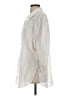 Zara Ivory 3/4 Sleeve Button-Down Shirt Size S - photo 5