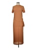 Boohoo Tan Casual Dress Size 6 - photo 1