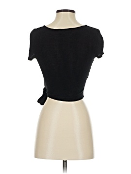Top Lace-up Project Social T De Urban Outfitters - 100% Modal, Taille XS, Bleu Ou Olive, Occasion Très Bon état