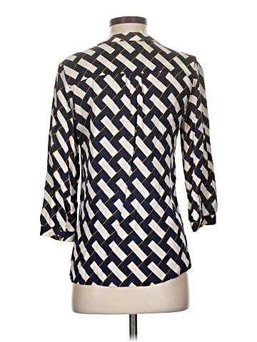 Elizabeth McKay 3/4 Sleeve Silk Top (view 2)