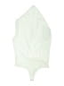 Fashion Vitamin 100% Polyester Ivory Bodysuit Size L - photo 1