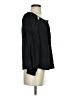 FRAME 100% Silk Black Long Sleeve Silk Top Size S - photo 4