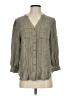 Akemi + Kin Tweed Gray 3/4 Sleeve Blouse Size 0 - photo 1