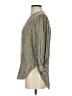 Akemi + Kin Tweed Gray 3/4 Sleeve Blouse Size 0 - photo 5