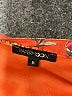 Papermoon 100% Polyester Orange Short Sleeve Blouse Size M - photo 7