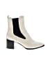 BCBGeneration Ivory Ankle Boots Size 6 1/2 (estimated) - photo 1