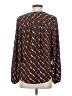 T Tahari Brown Long Sleeve Blouse Size XS - photo 2