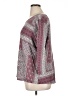 MULTIPLES Burgundy 3/4 Sleeve Blouse Size 0X - photo 5