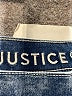 Justice Solid Blue Jeans Size 14 - photo 3