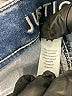 Justice Solid Blue Jeans Size 14 - photo 5