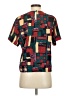 Petite Sophisticate 100% Polyester Color Block Red Short Sleeve Blouse Size P (petite) - photo 2