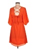 Sanctuary 100% Polyester Orange Casual Dress Size S - photo 1