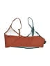 Unbranded Color Block Teal Swimsuit Top Size L - photo 2