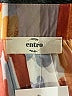 Entro 100% Polyester Color Block Orange Long Sleeve Blouse Size S - photo 7