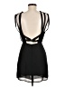 Double in Brass 100% Polyester Black Cocktail Dress Size S - photo 2