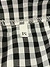 Unbranded 100% Polyester Houndstooth Silver Long Sleeve Blouse Size M - photo 7