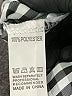 Unbranded 100% Polyester Houndstooth Silver Long Sleeve Blouse Size M - photo 8