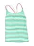 Boden Stripes Green Swimsuit Top Size 7 - 8 - photo 1