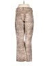 FRAME Denim Animal Print Brown Casual Pants Size 26 waist - photo 2