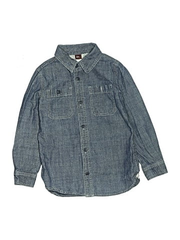 Tea Long Sleeve Button-Down Shirt (view 1)