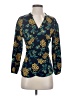 J.Crew 100% Polyester Teal 3/4 Sleeve Blouse Size XS - photo 1