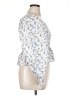 Dizzy Lizzy 100% Cotton Ivory White 3/4 Sleeve Blouse Size XL - photo 4