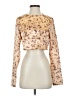Zara Tan Long Sleeve Blouse Size XS - photo 1