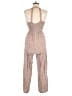 Jessica Simpson 100% Rayon Tweed Brown Jumpsuit Size S - photo 2