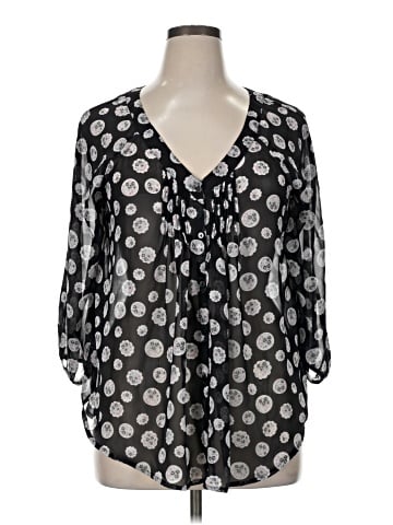 Kohl's 3/4 Sleeve Blouse (view 1)