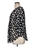 Kohl's 100% Polyester Polka Dots Black 3/4 Sleeve Blouse Size XL - photo 5