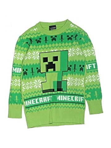 Minecraft Pullover Sweater (view 1)