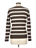 Laura Scott Stripes Brown Pullover Sweater Size L - photo 2