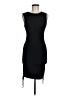 Debut Solid Black Cocktail Dress Size Med - Lg - photo 1