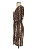 BCBGMAXAZRIA Animal Print Brown Cocktail Dress Size XXS - photo 5